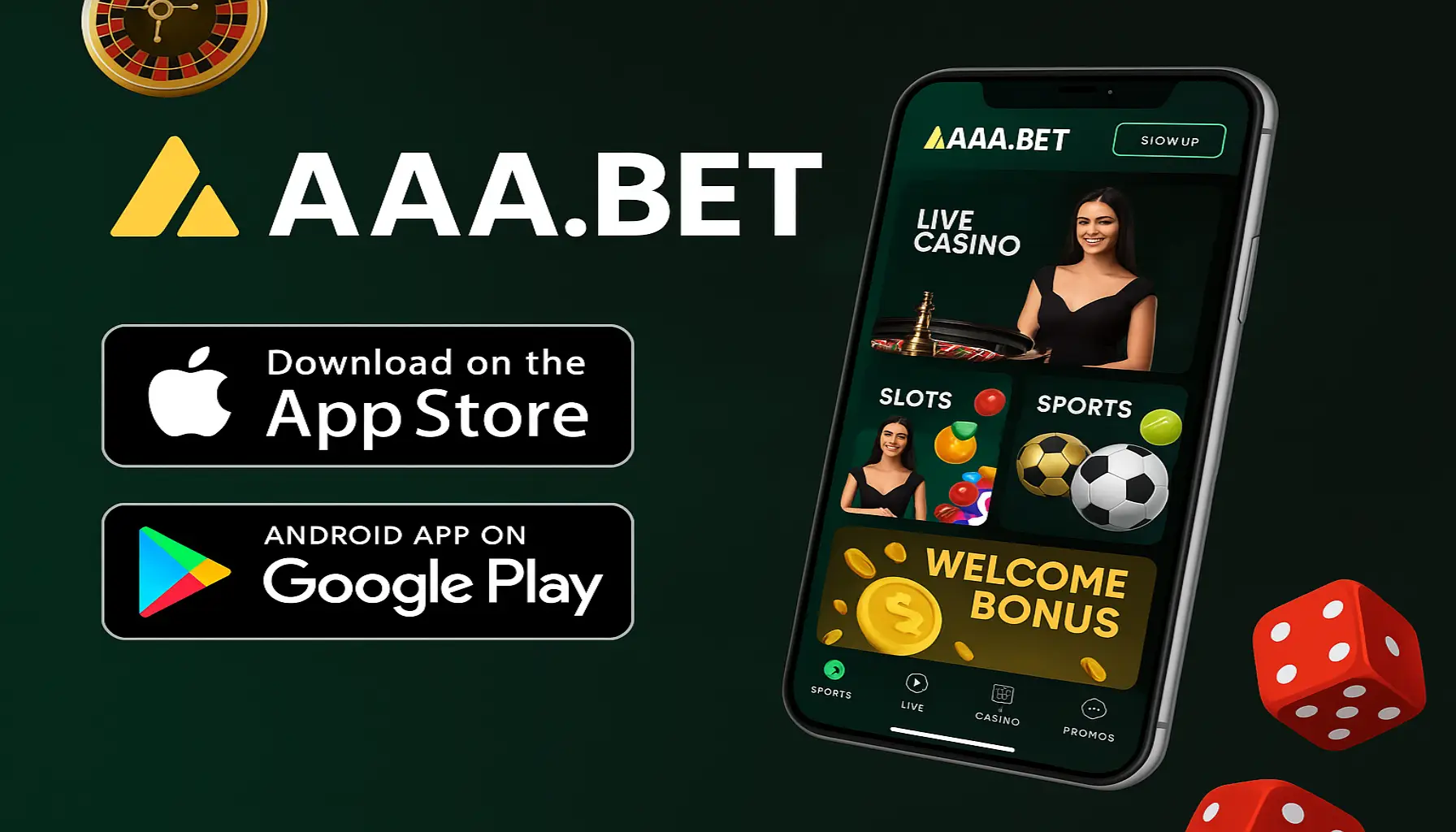 Baixar o AAA.BET Cassino App